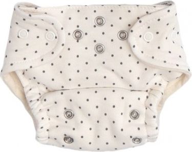 Mamatti Látková plenka EKO sada - kalhotky + 2 x plenka, vel. 3 - 8 kg, Dots, Velikost koj. oblečení 3 - 8 kg - obrázek 1