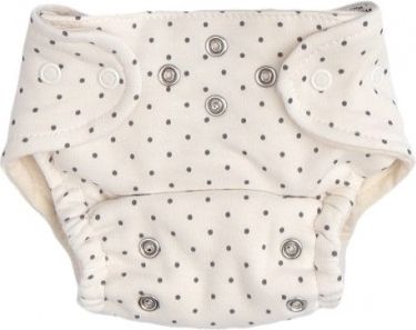 Mamatti Látková plenka EKO sada - kalhotky + 2 x plenka, vel. 3 - 8 kg, Dots, Velikost koj. oblečení 5 - 14 kg - obrázek 1