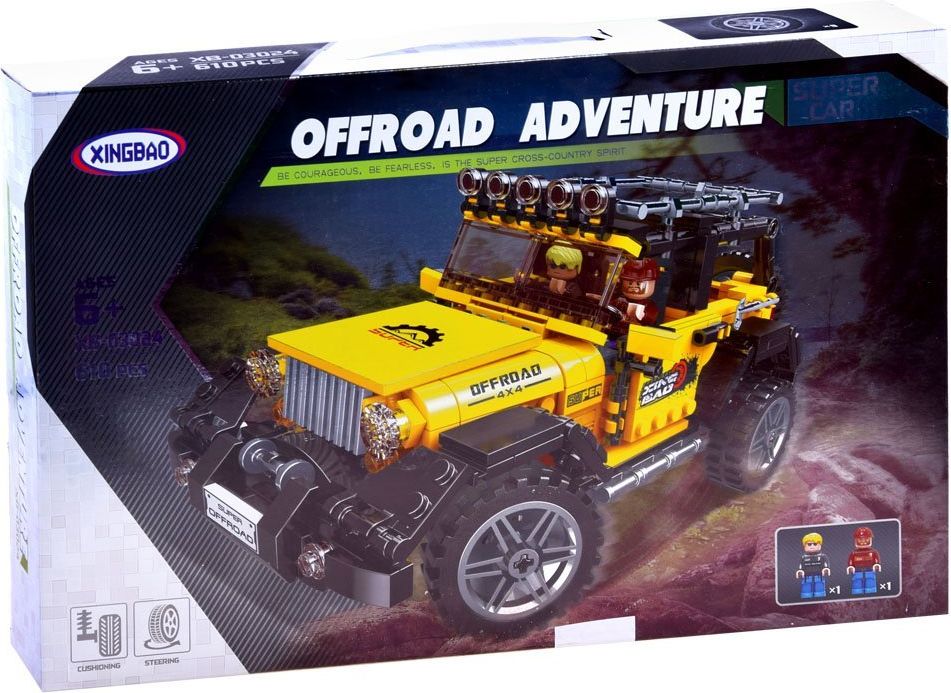 Mamido Stavebnice terénní auto ZA2967 - obrázek 1