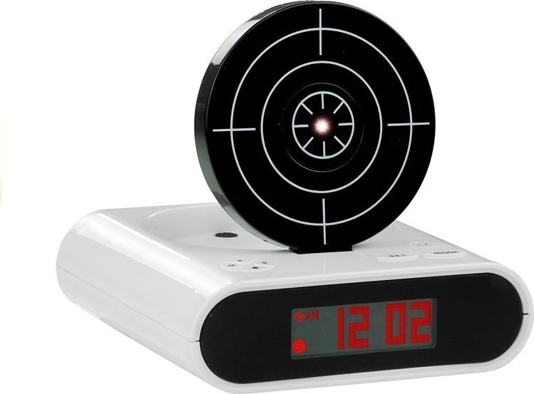 Mamido Elektronický budík - laserová zbraň se štítem 3681 - obrázek 1