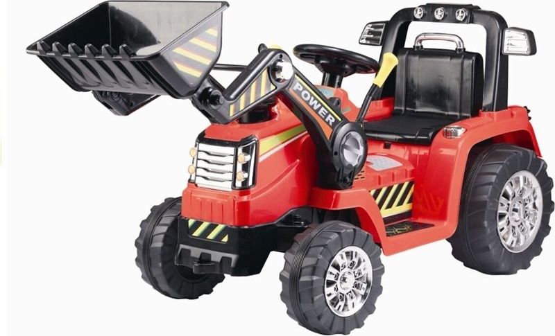 Mamido  Dětský elektrický traktor 2x45W červený  R-PA.ZP1005.CZE - obrázek 1