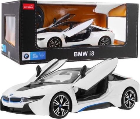 COIL Rastar auto r / c bmw i8 bílá otevřená vrata 1:14 - obrázek 1