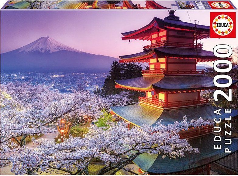 EDUCA Puzzle Hora Fudži, Japonsko 2000 dílků - obrázek 2