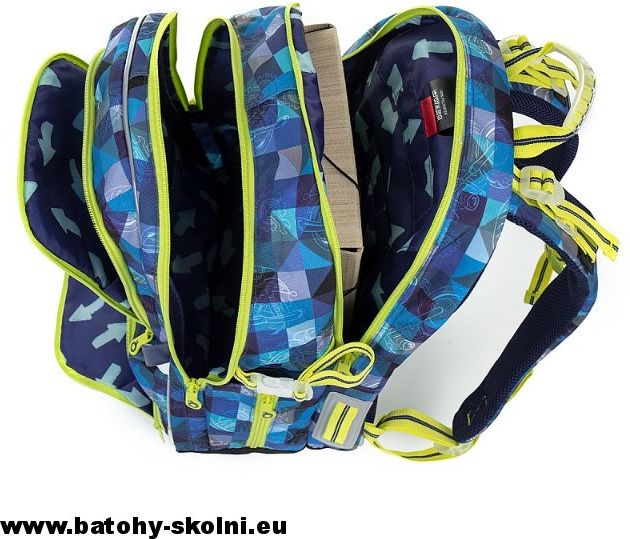 Školní batoh Topgal 2 dílný set Small CHI 870 D Motorka - Doprava Zdarma - obrázek 12