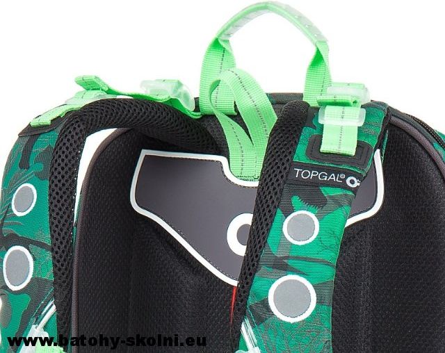 Školní batoh Topgal 3 dílný set Medium CHI 842 E Green - Doprava Zdarma - obrázek 6