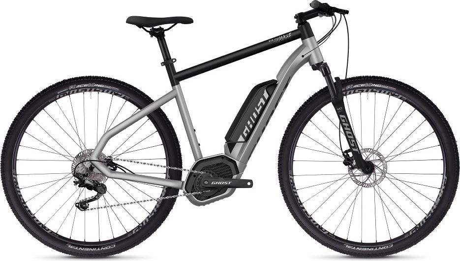 Ghost Hybride Square Cross B2.9 29" - model 2020 Iridium Silver / Jet Black - S (18,5") - obrázek 1