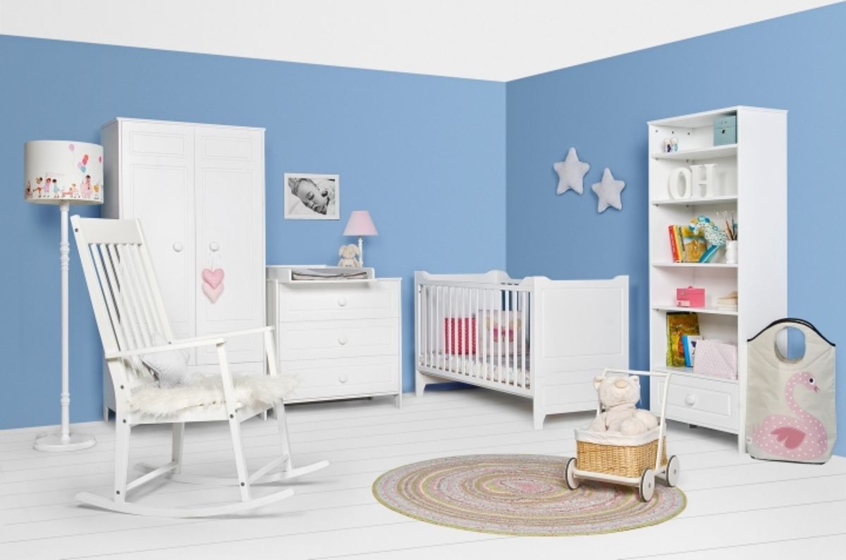 Dětský pokoj CUTIE&CLASSY dětská postýlka 140x70 se šuplíkem - obrázek 1