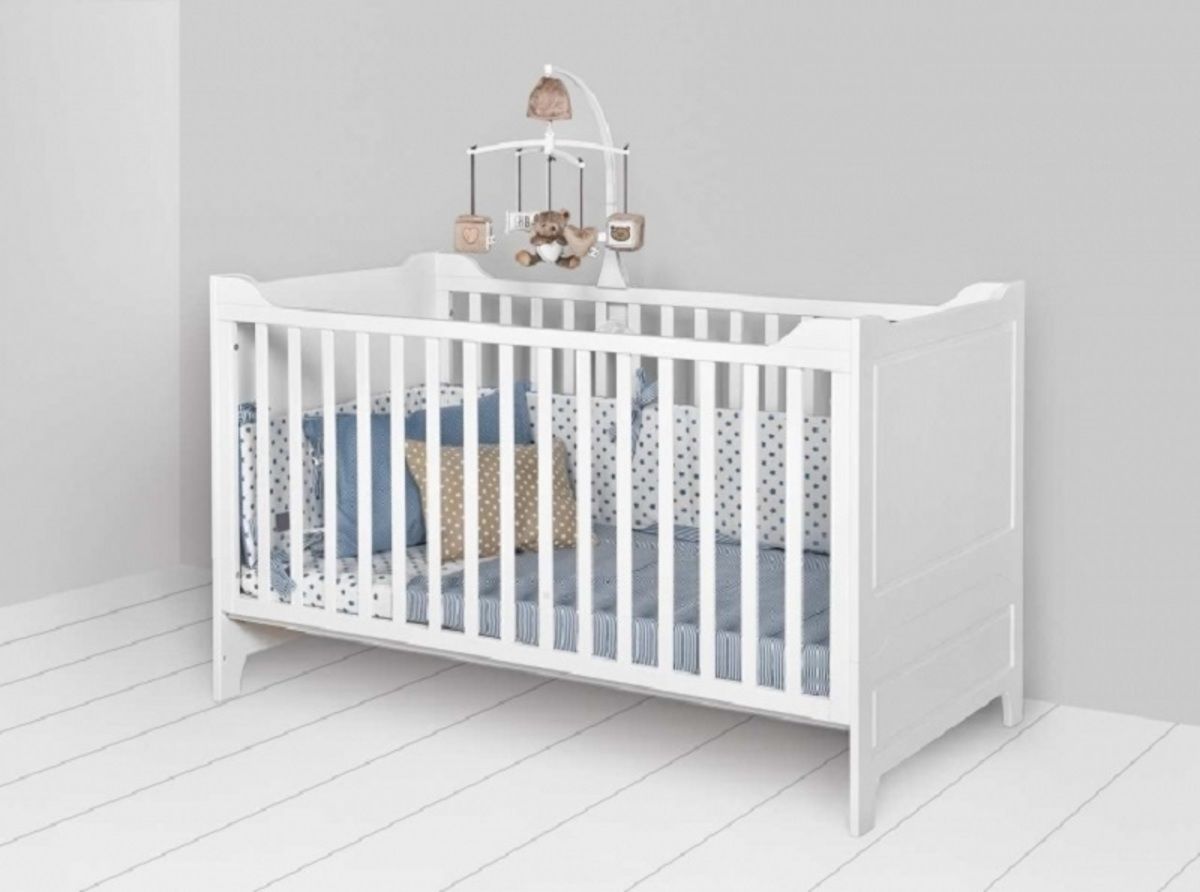 Dětský pokoj CUTIE&CLASSY dětská postýlka 140x70 se šuplíkem - obrázek 4