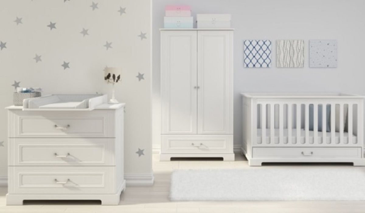 Dětský pokoj INES WHITE pokojový set - obrázek 1