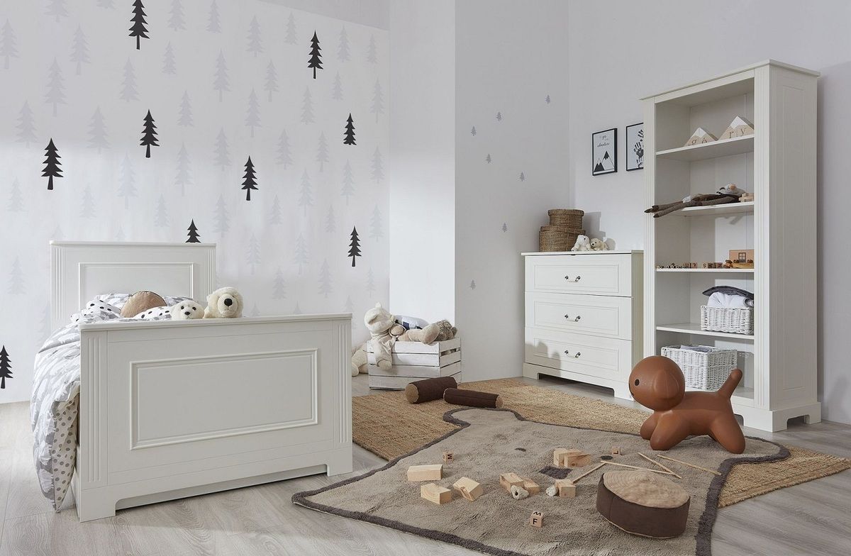 Dětský pokoj INES WHITE II komoda 4 zásuvky - obrázek 1