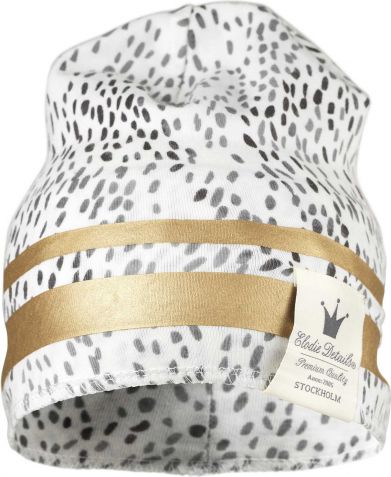 Elodie Details Zimní bavlněná čepice - Gilded Dots of Fauna 0-6m - obrázek 1