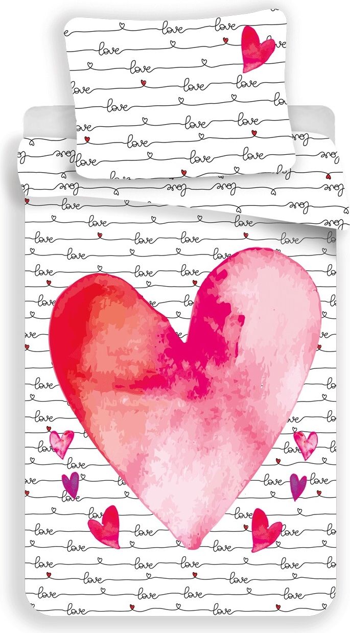 POVLEČENÍ 140x200 LOVE - obrázek 1