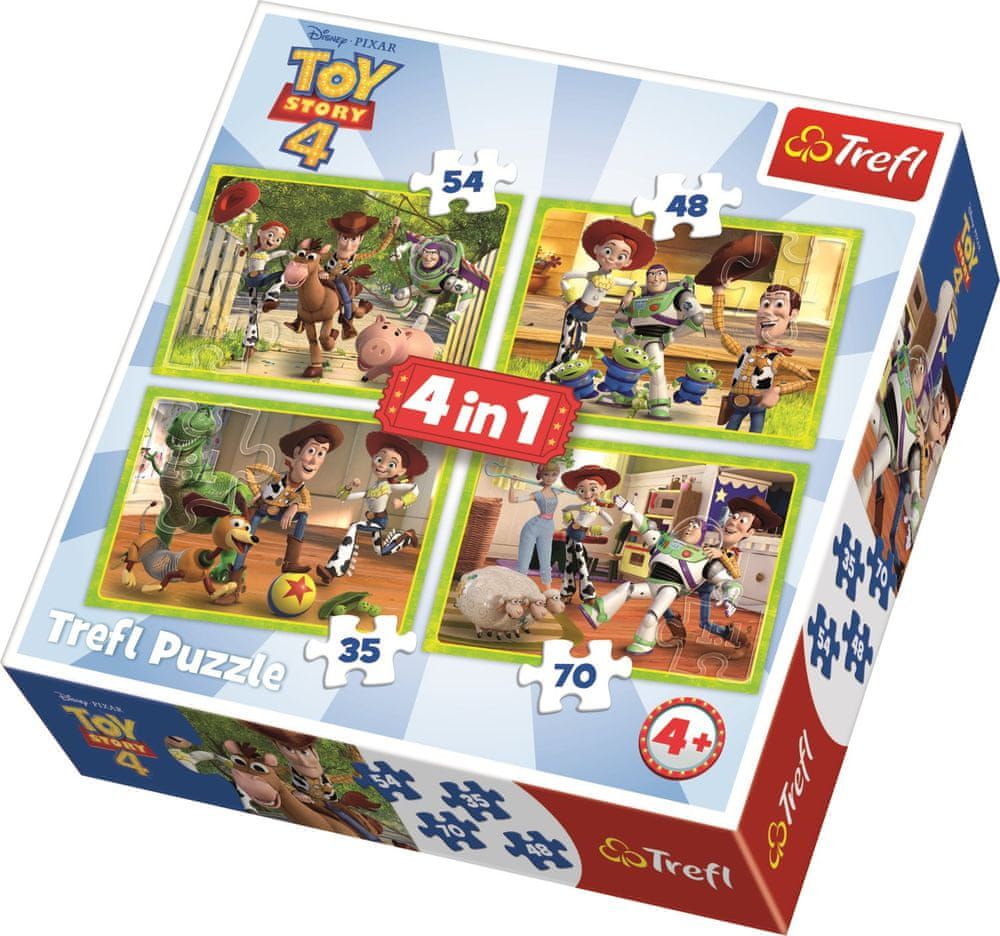 Trefl 4v1 Toy Story - obrázek 1