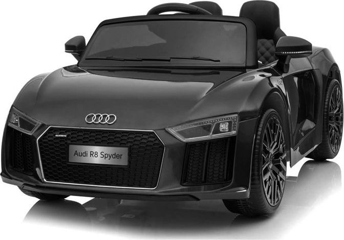 Mamido Dětské elektrické auto Audi R8 Spyder černé 2327 - obrázek 1