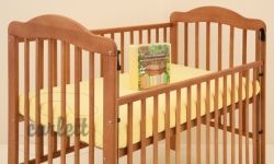 Prostěradlo do postýlky NewBaby - FROTÉ žluté - 120x60cm - obrázek 2