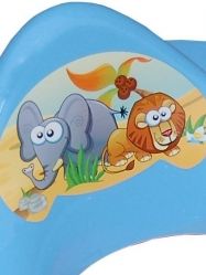Nočník dětský plastový - SAFARI žlutý - obrázek 2