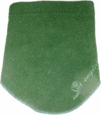 Nákrčník dětský fleece - SKI EMPIRE tmavě zelený - obvod 35cm - obrázek 1