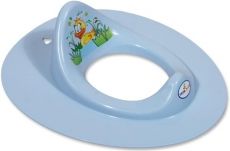 Sedátko dětské - adaptér na WC plast - KAČENKA modré - obrázek 1