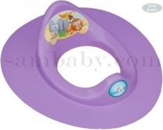 Sedátko dětské - adaptér na WC plast SAFARI fialové - obrázek 1