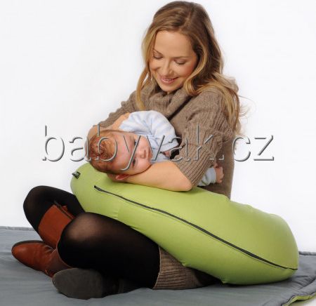 Babyvak polštář na kojení s pes vláknem Zelený - obrázek 1