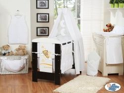 Rychlozavinovačka bavlna  - DOBROU NOC bílá - My Sweet Baby - 75x75cm        s výztuží / bez výztuže s výztuží - obrázek 2