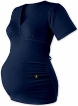 Těhotenské tričko - krátký rukáv - VERONA jeans velikost S/M - obrázek 1