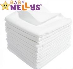 Plena bavlna - TETRA LUX bílá - 80x80cm - BabyNellys - obrázek 1