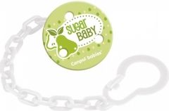 Řetízek na dudlík - SUGAR BABY zelený - Canpol - obrázek 1