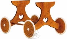 Koš proutěný pro miminko s boudičkou a výbavou - MÉĎA modrý - Scarlett - obrázek 5