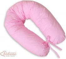 Kojící polštář Longer - JEDNOBAREVNÝ růžový - Bobono - obrázek 1