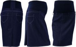 Těhotenská sukně - SOMI jeans tmavě modrá - obrázek 1