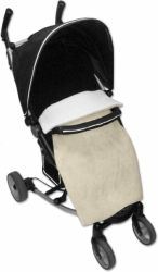Nánožník na kočár - DEKA FLEECE béžový se smetanovou - IvemaBaby - obrázek 1