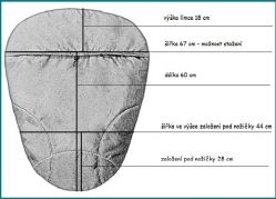 Nánožník na kočár - MAXI SPORT černý se světle růžovou - IvemaBaby - obrázek 5