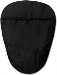 Nánožník na kočár - MAXI SPORT černý se světle modrou - IvemaBaby - obrázek 3