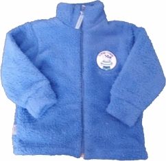 Kabátek kojenecký lama - KAPITÁN modrý - vel.86 - obrázek 1