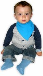 Nákrčník dětský - FLEECE černý - Ivemababy - obrázek 2