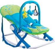 Lehátko pro miminko se stříškou - AQUA zelené - Caretero - obrázek 2