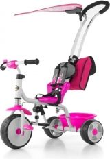Tříkolka dětská - BOBY DELUXE RING růžová - Milly Mally - obrázek 1