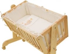 Souprava do kolébky 6-dílná - MARTIN smetanová - Scarlett - obrázek 1