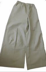 Kalhoty dětské bavlna - HVĚZDA béžové - vel.98 - obrázek 1