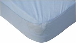 Prostěradlo do postýlky bavlna - TENCEL Scarlett modré - 120x60cm - obrázek 2