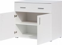 Komoda laminát - JAKUB bílá - Scarlett - obrázek 3