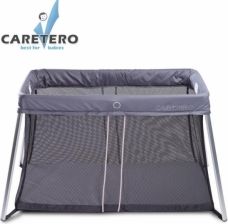 Ohrádka dětská skládací s matrací - EASY tmavě modrá - Caretero - obrázek 2