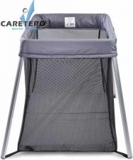 Ohrádka dětská skládací s matrací - EASY tmavě modrá - Caretero - obrázek 3