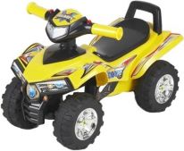 Jezdítko/Odrážedlo plastové - QUAD žluté - BabyMix - obrázek 1