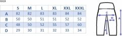 Kalhoty těhotenské 3/4 délka- PRUŽNÝ LEM granát melír - Be MaaMaa velikost XL - obrázek 4