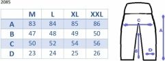 Tepláky těhotenské 3/4 délka - PRUŽNÝ LEM šedá - Be MaaMaa     velikost XXL - obrázek 4