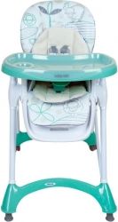 Židlička jídelní plastová - OVEČKY mátová - BabyMix - obrázek 2