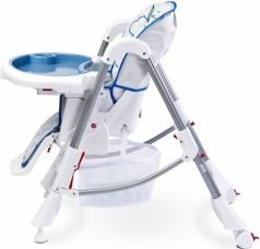Židlička jídelní plastová - CARETERO ONE hnědá - obrázek 4