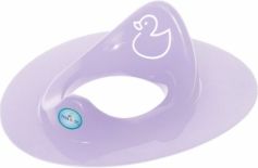 Dětské sedátko na WC plastové - KAČENKA fialové - Tega - obrázek 1